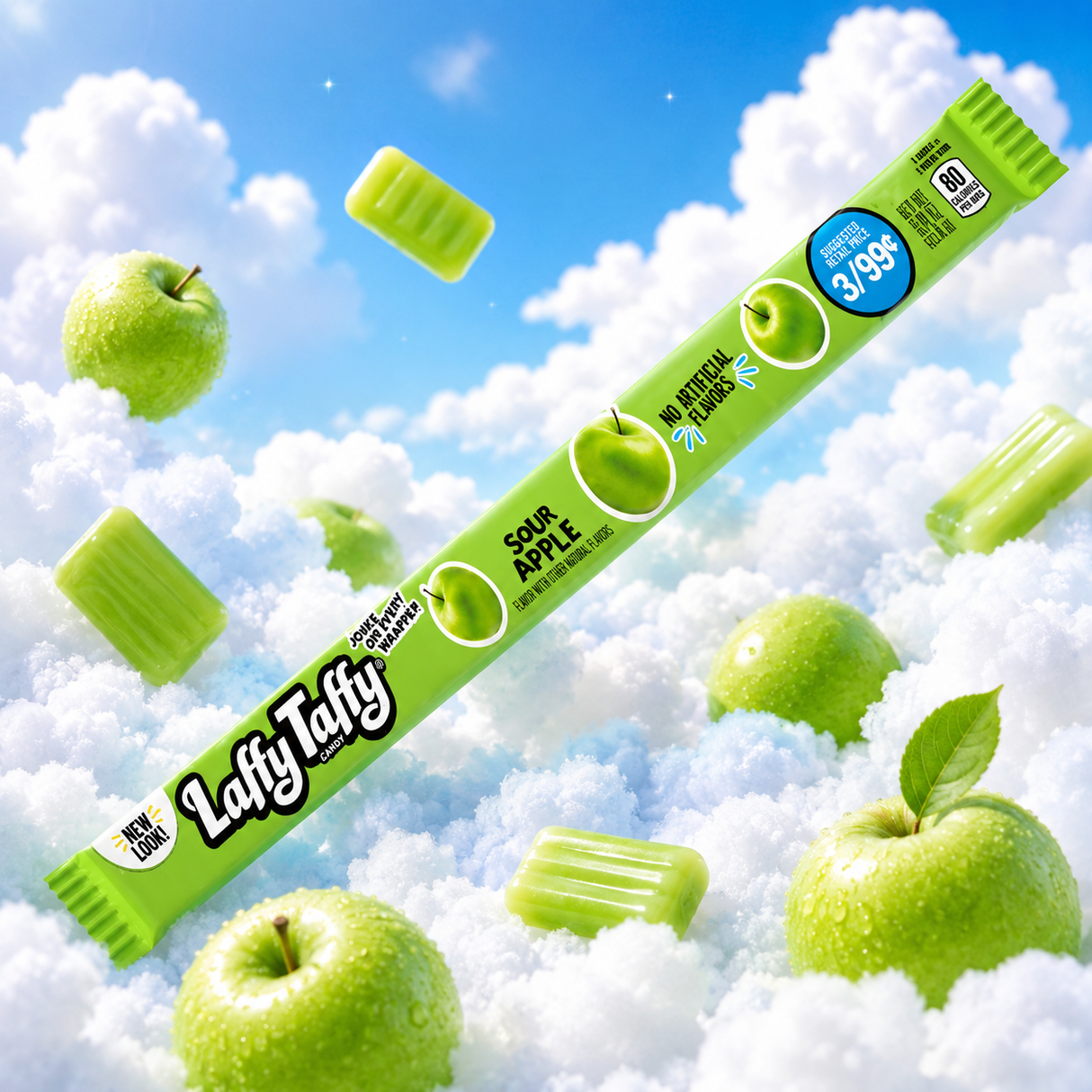 Laffy Taffy Rope Sour Apple 23 g