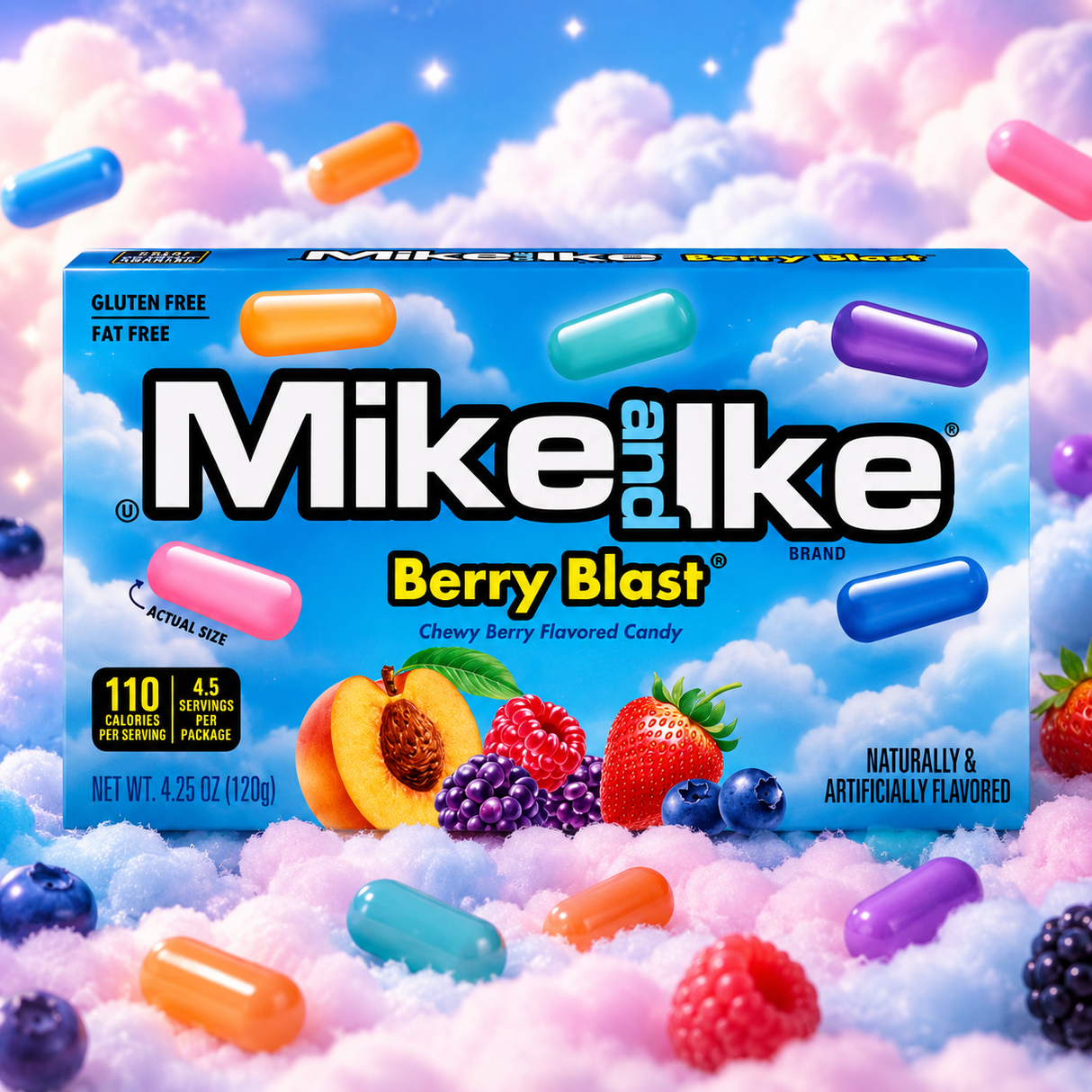 Mike and Ike Berry Blast 120 g
