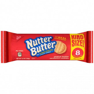 Nutter Butter King Size 8 Pack 100 g - bonbon américain