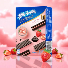 Oreo Gaufrettes fourrées fraise