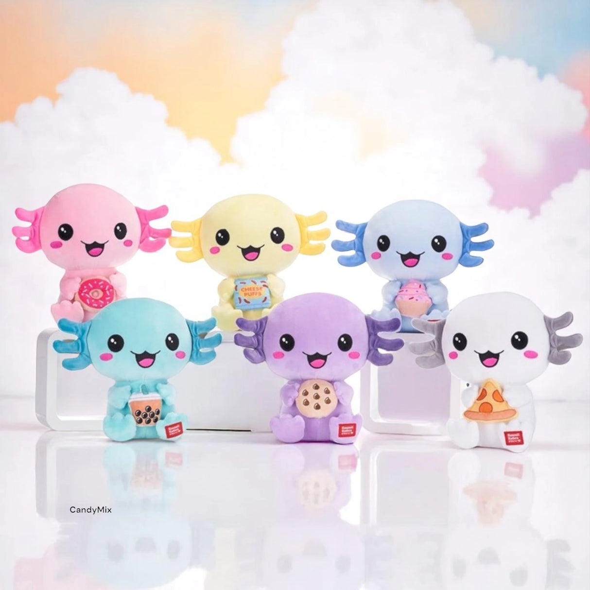 Peluche Axoloti 24cm