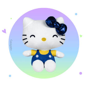 Peluche Hello Kitty Bleu