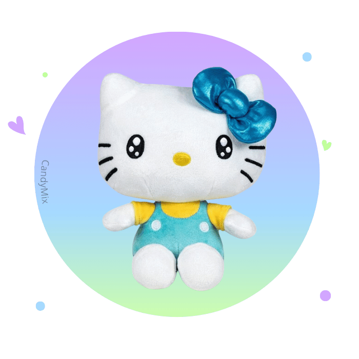 Peluche Hello Kitty Turquoise