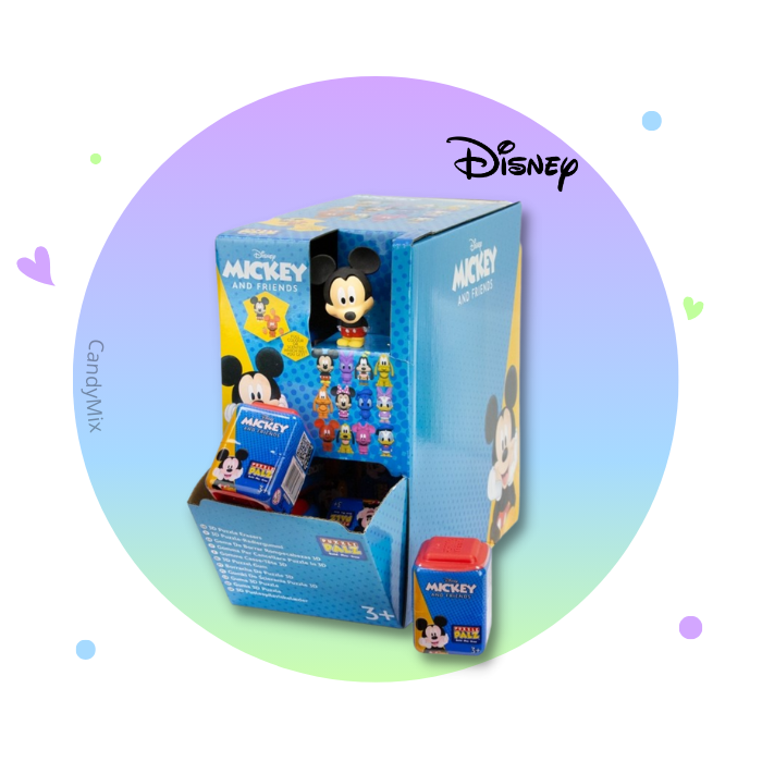 3D Puzzle Eraser Mystère - Mickey and friends