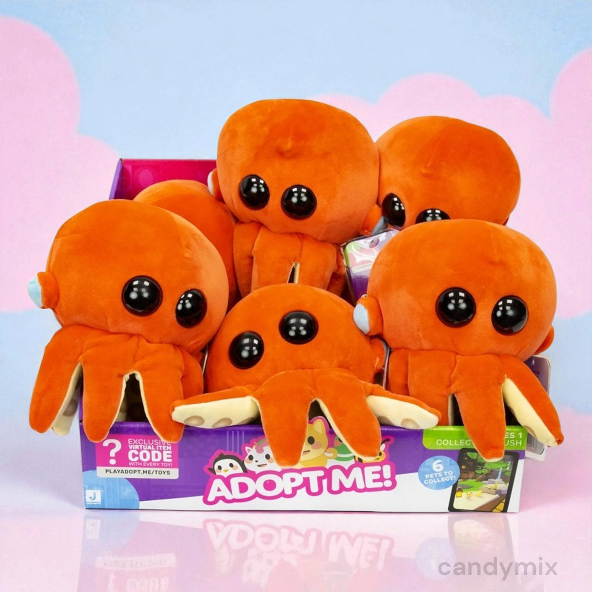 Peluche Pieuvre Adopt Me - 15cm