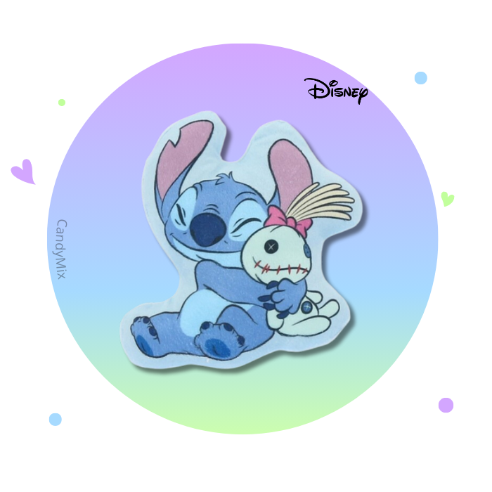 Lilo und Stich - Blaues Spielzeugkissen Modell 2 (15 cm)