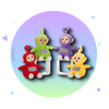 Peuche Teletubbies - 26cm ( Modèle aléatoire)