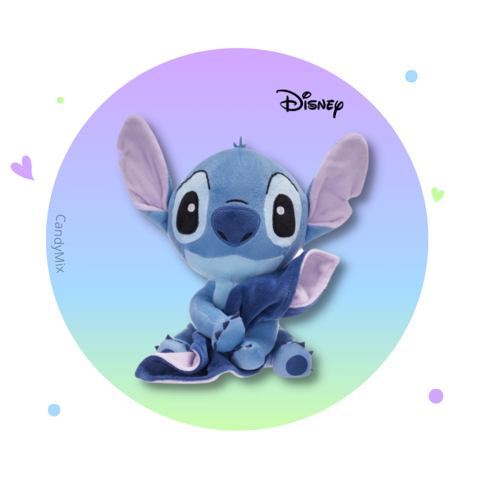 Peluche Disney - Stitch et son Doudou  (27cm)