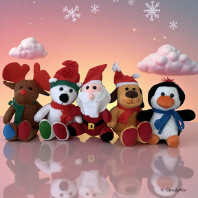 Weihnachtsfiguren Plüschtiere 18cm