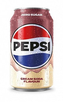 Pepsi Cream Soda 330 ml - boisson américaine
