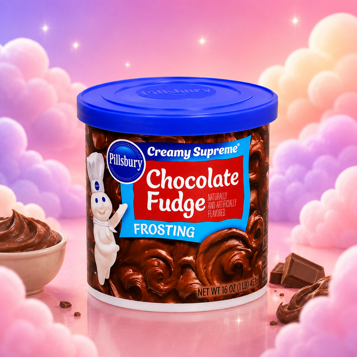 Pillsbury Fudge Chocolate 453 g