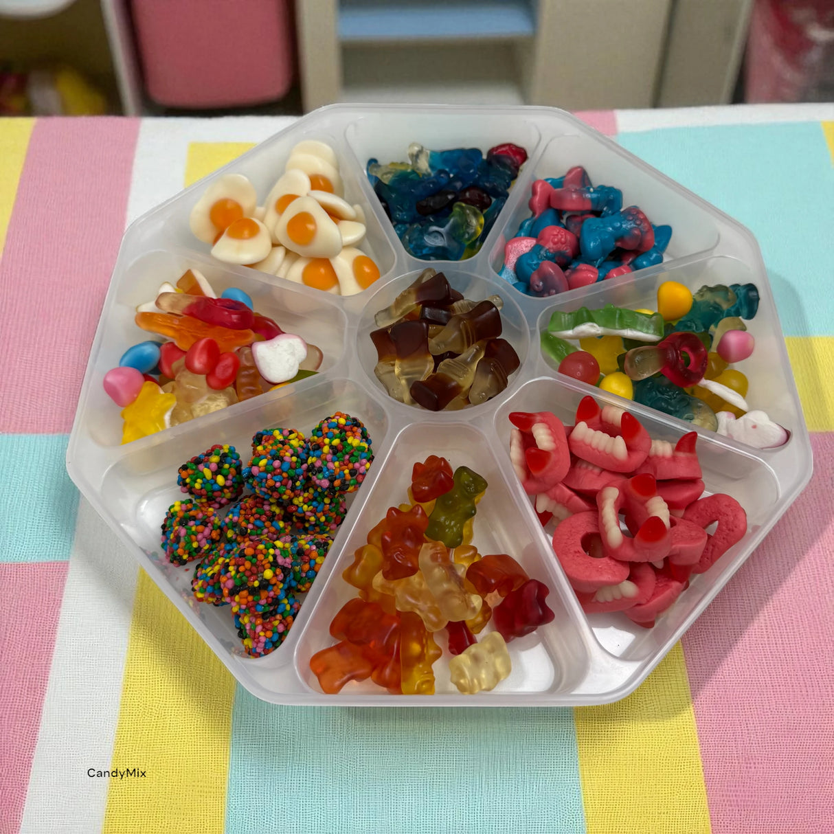 Plateau de Bonbons Lisses