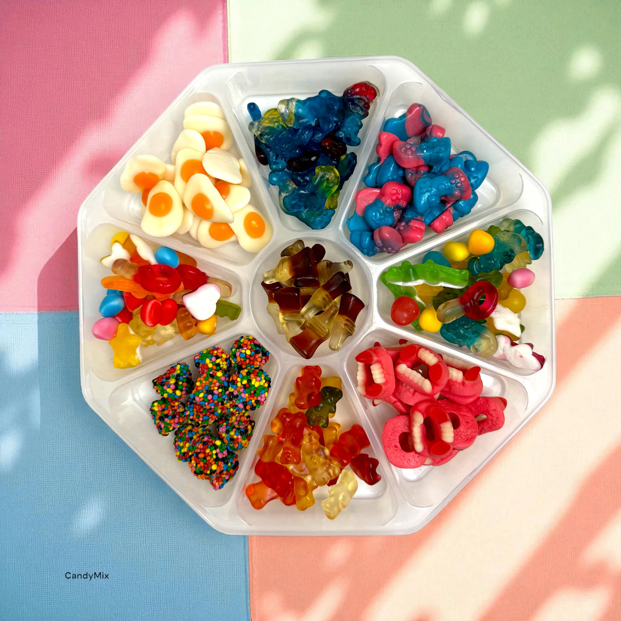 Plateau de Bonbons Lisses