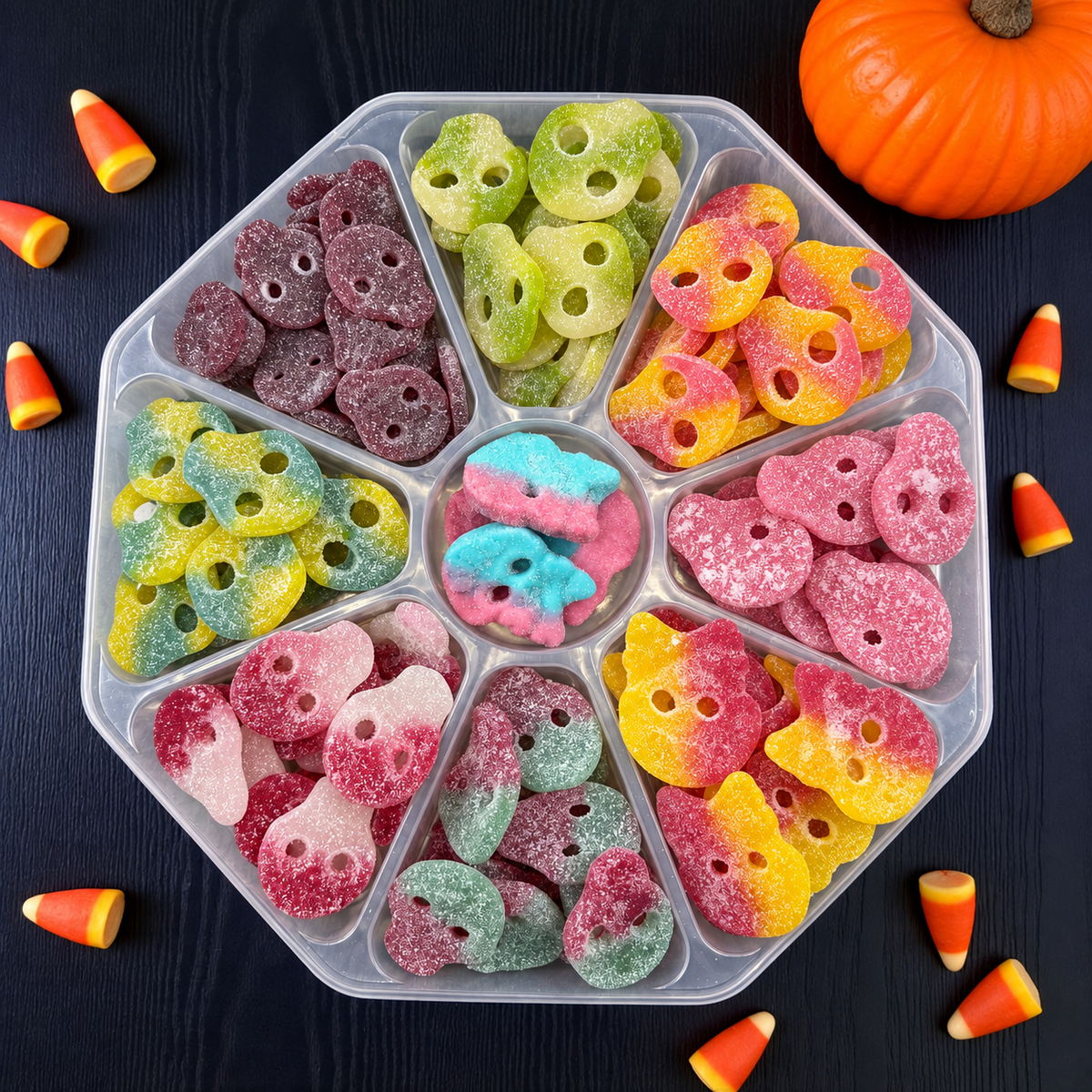 Halloween-Süßigkeitentablett