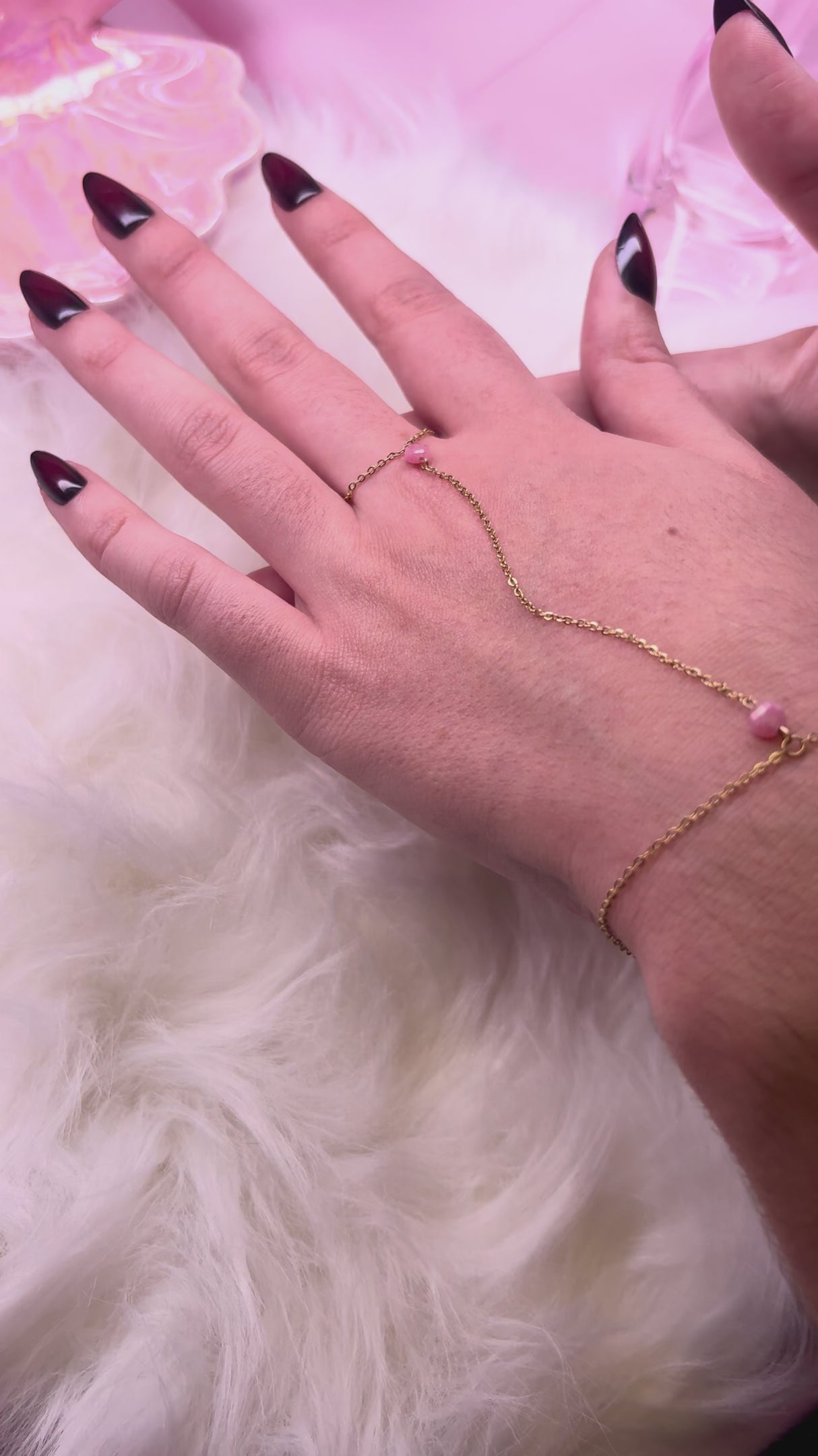 Bracelet Bague | Cristal