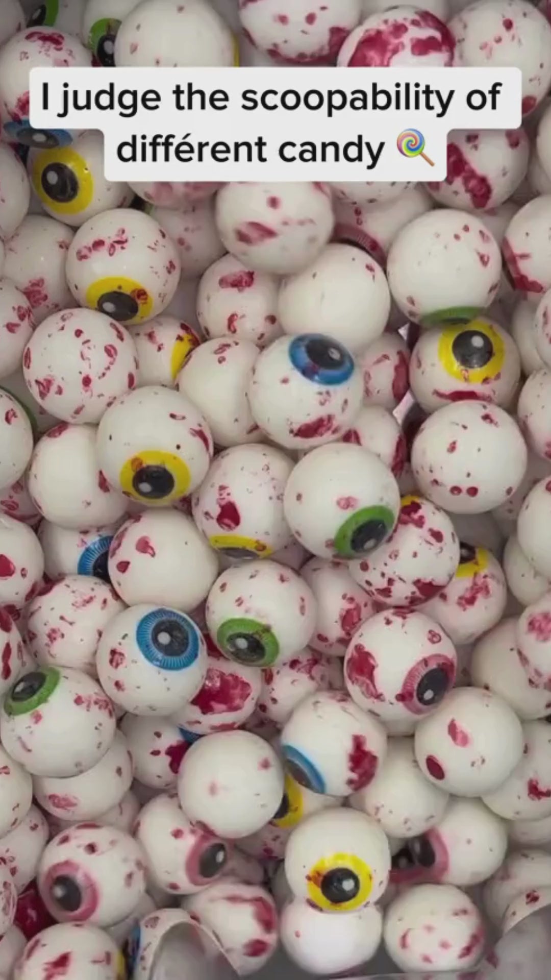 bonbon en forme d'oeil