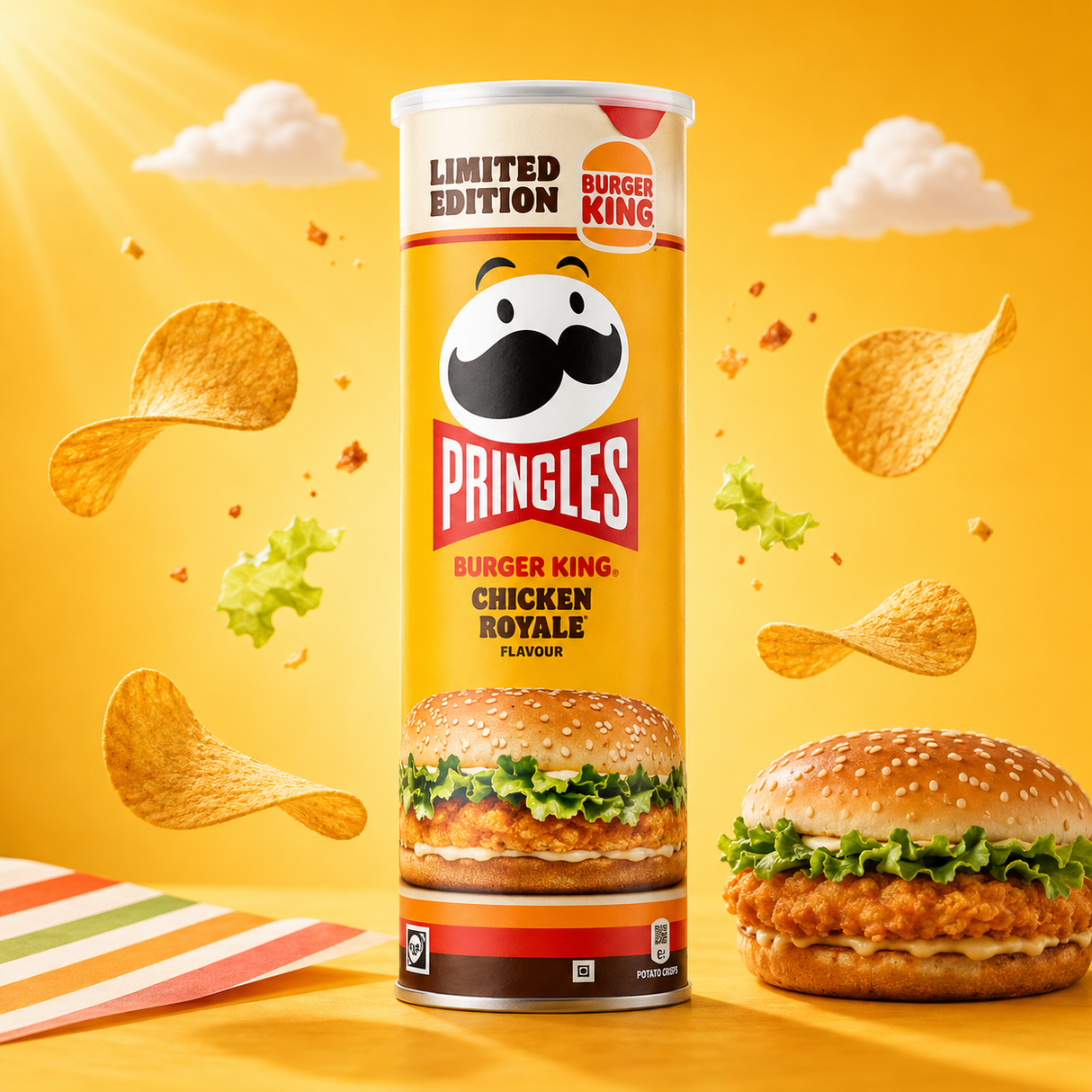 Pringles Burger King Chicken Royale 165 g