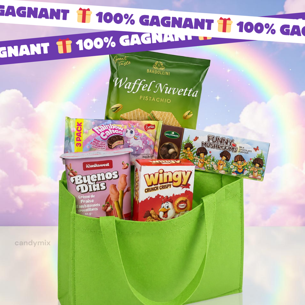 Sac Live Goûter - 100% Gagnant