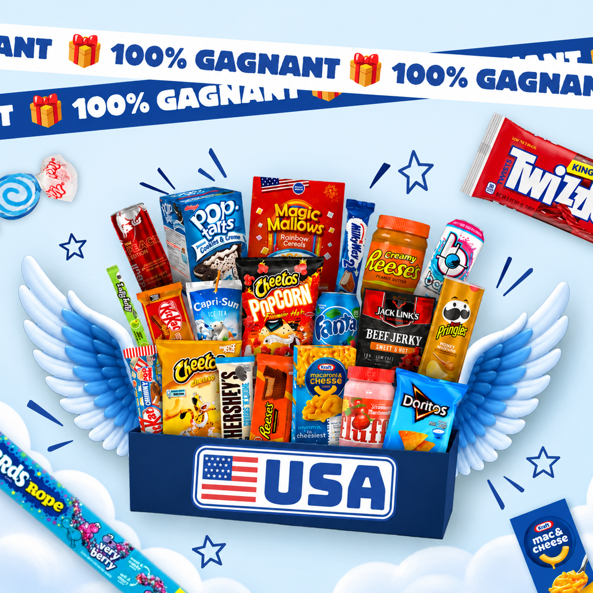 Sac American Dream Boy 100% Gagnant