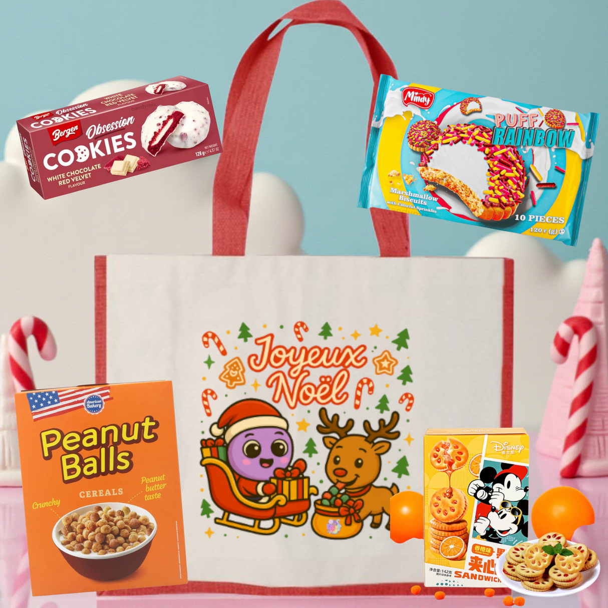 Sac cabas de Noël | Goûter Gourmand