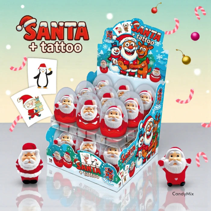 Bonbon Santa tattoo