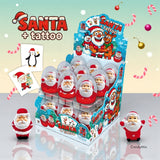 Candy Santa Tattoo