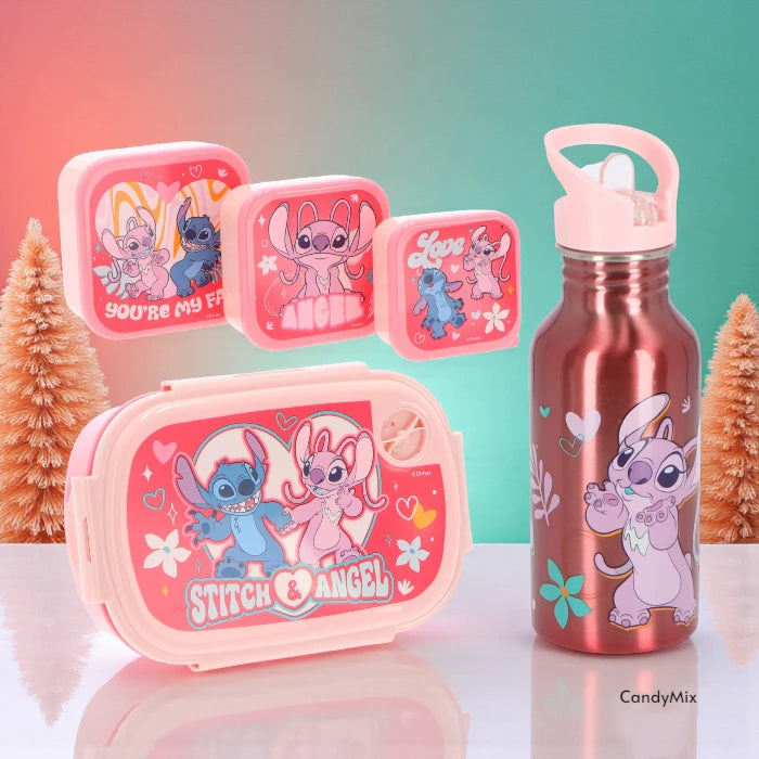 Set Déjeuner Stitch & Angel  Rose