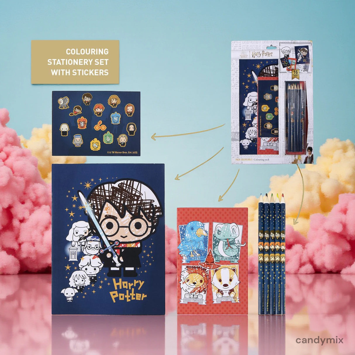 Set Papeterie Harry Potter