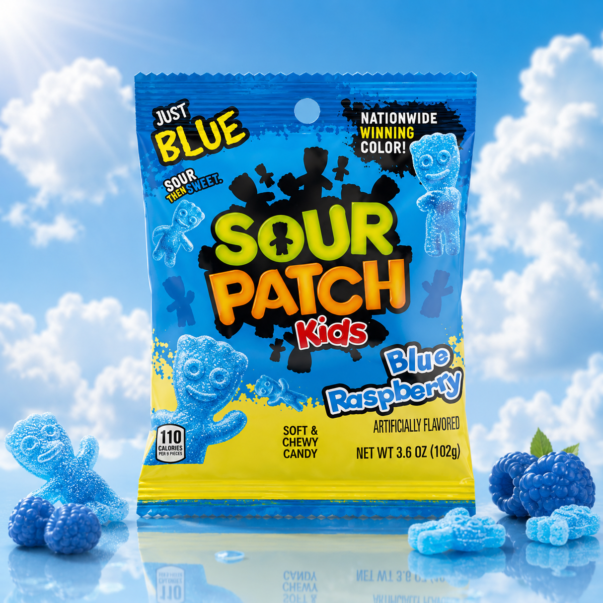 Sour Patch Kids Blue Raspberry 102 g