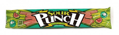 Sour Punch Straws Watermelon 57 g - bonbon américain