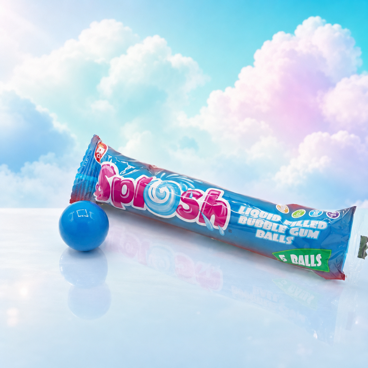Zed Candy Splosh Bubble Gum Balls 35 g