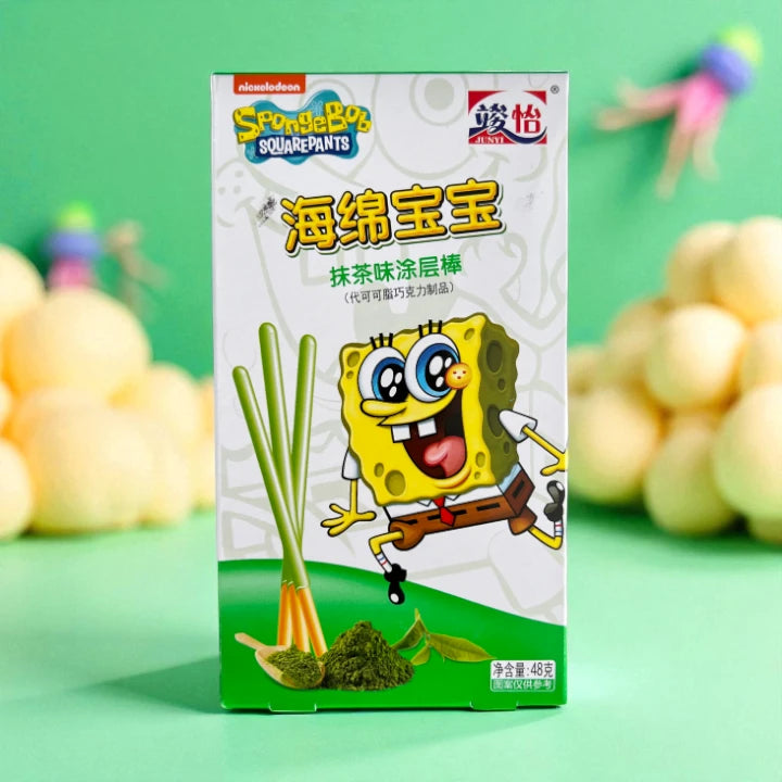 Bâtonnets Matcha - SpongeBob Squarepants - 48g