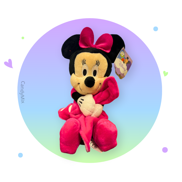 Peluche Disney Minnie et son Doudou