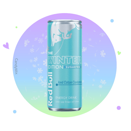 Red Bull The Winter Edition Sugarfree (Iced Cotton Candy Smak)