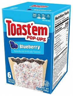 Toast'em Frosted Blueberry 288 g - bonbon américain