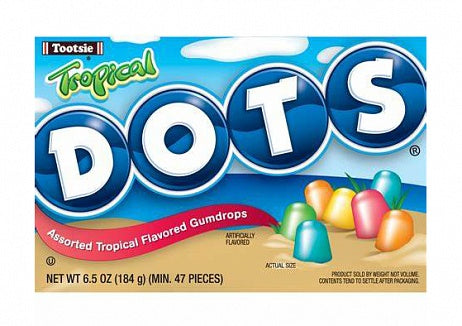 Tootsie Dots Tropical 184 g - bonbon américain