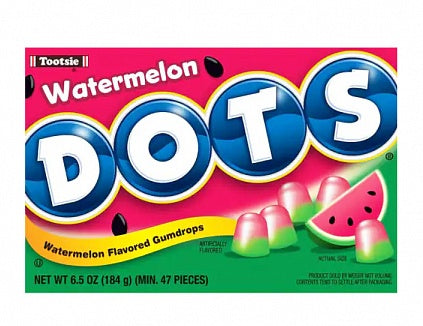 Tootsie Dots Watermelon 184 g - bonbon américain