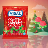 Bonbon fraise fourré sachet