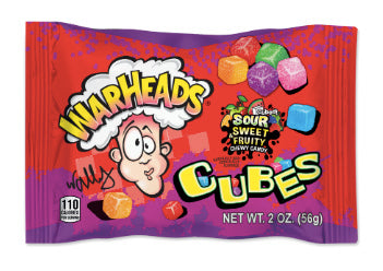 Warheads Cubes 57 g - bonbon américain