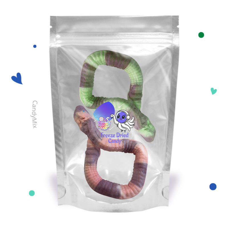 Serpents lyophilisés - Freeze Dried Candy 👩‍🚀