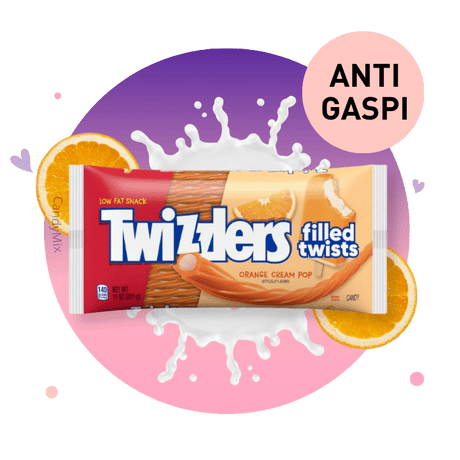 Phot twizzlers filled twist Orange Cream Pop