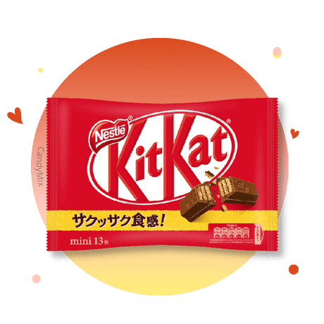 KitKat chocolat asiatique 