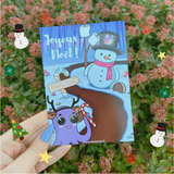 Carte postale de Noël - bonbons en vrac CandyMix