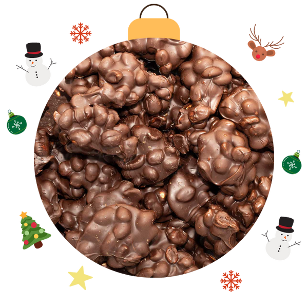 Crottes de Lutin (Bouchées Cacahuètes et Chocolat au Lait)🦌