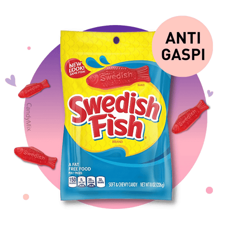 Swedish Fish Grand Format - Anti Gaspi (DDM dépassée)