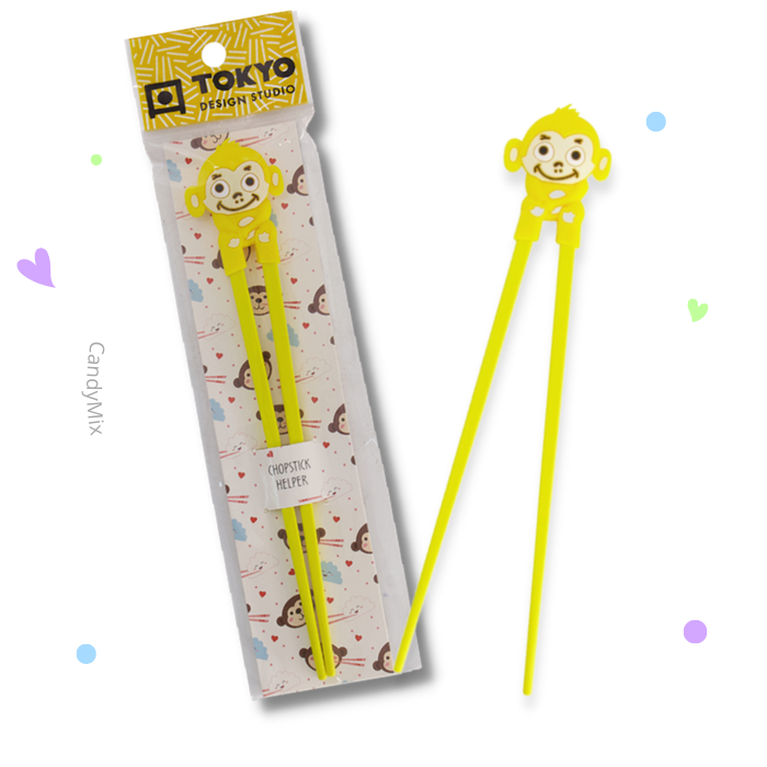 Chopsticks for children - Yellow Monkey