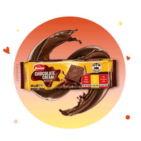 Munchee Chocolate Cream Biscuits
