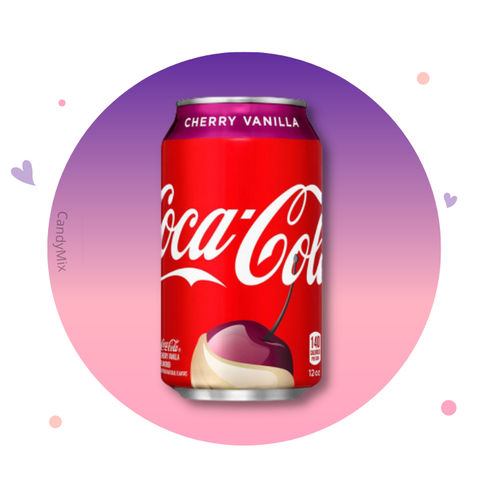 Coca-Cola Cherry Vanilla Anti Gaspi (DDM dépassée)