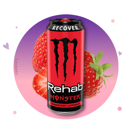 Monster Rehab Lemonade Fraise