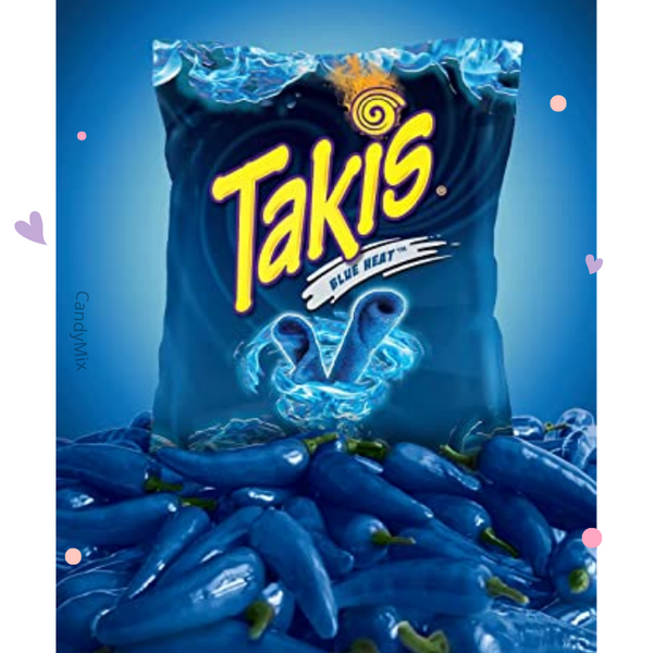 Achetez les Takis Blue Heat - Chips américaine – CandyMix